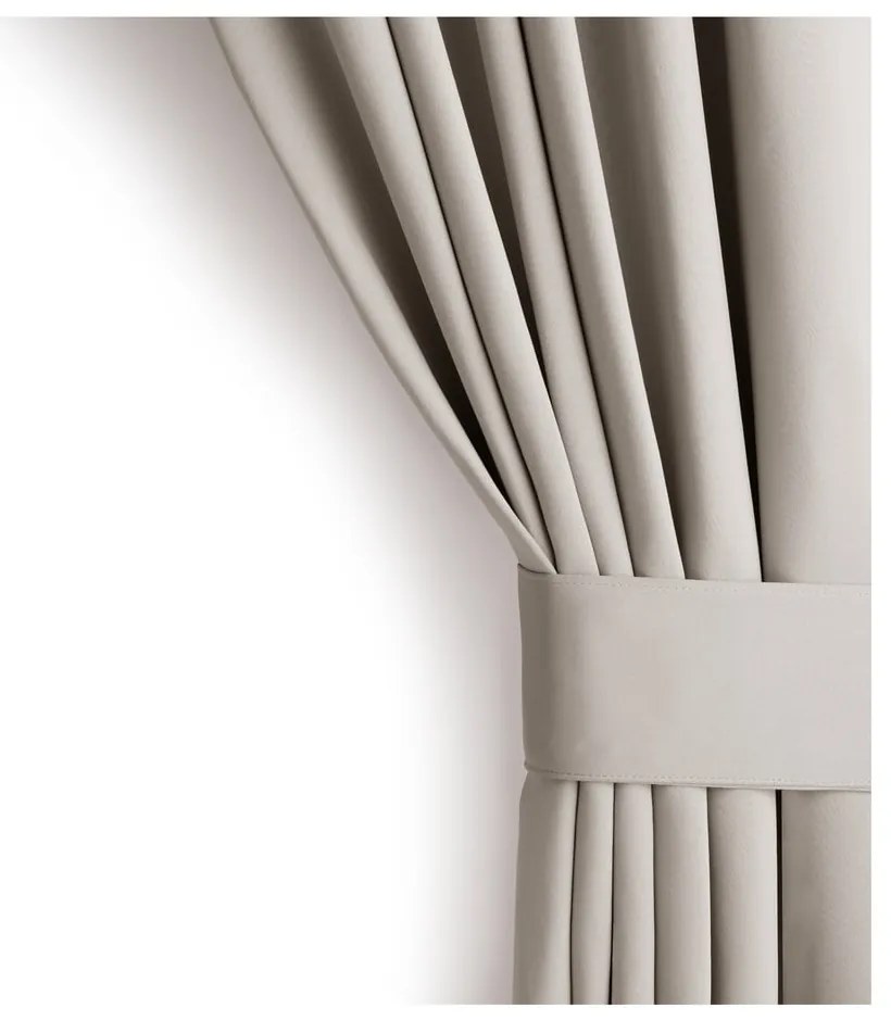 Bézs dimout (részleges sötétítő) függöny 140x175 cm Kierra – Restilo