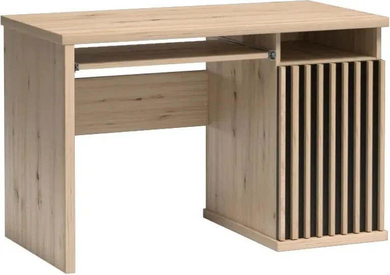 KOLI C-19 íróasztal, tölgyfa artisan