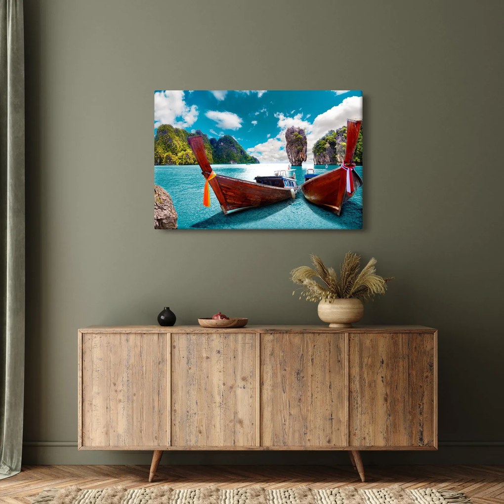Kép - Édenkert a földön (90x60 cm)