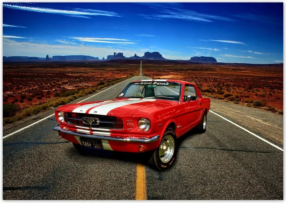 Fotótapéta flizelina 208x146 Ford Mustang