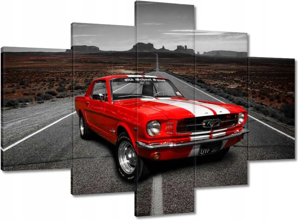 Képek 150x105 Piros Ford Mustang