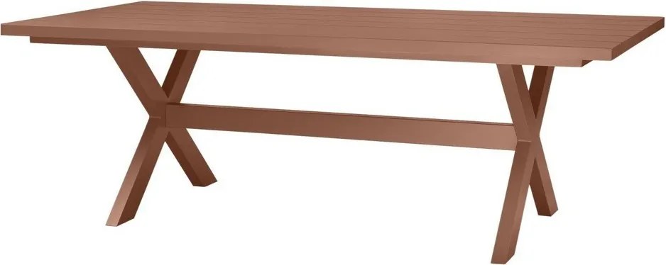 Alumínium kerti étkezőasztal 100x220 cm Delta – Exotan