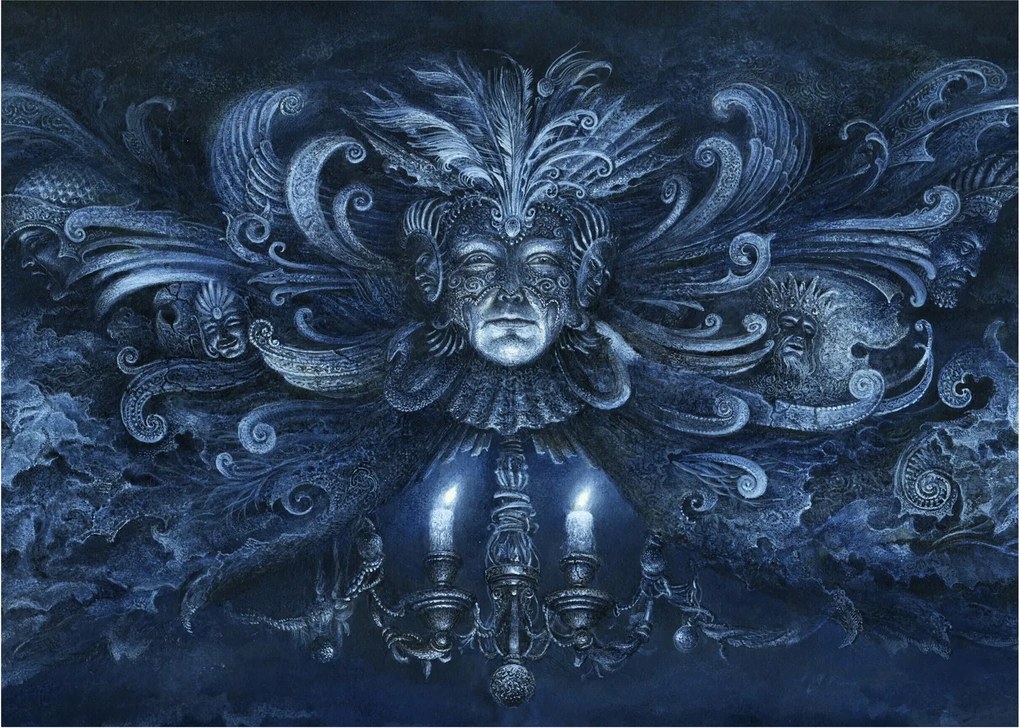 Kép - sötét barokk (70x50 cm)