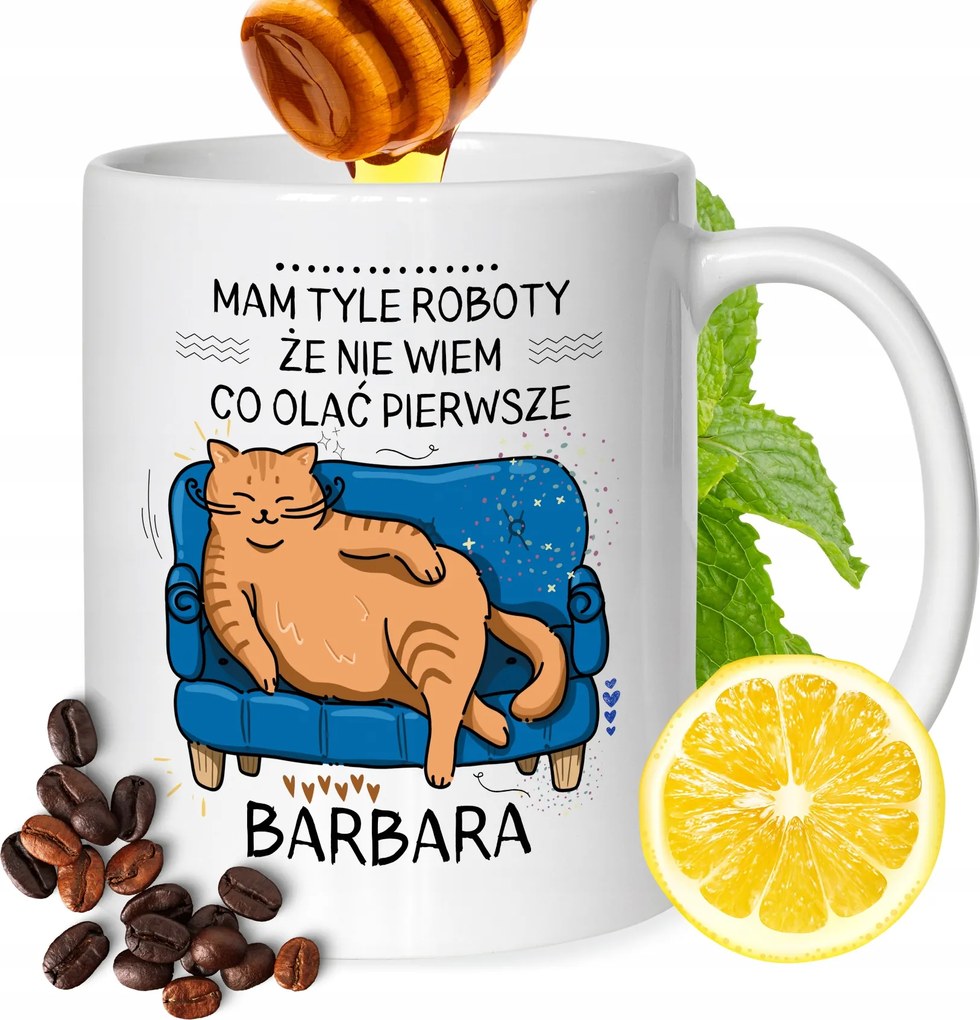 Bögre Barbara Barátnőknek Ajándék Nyomtatott Fehér 330ml