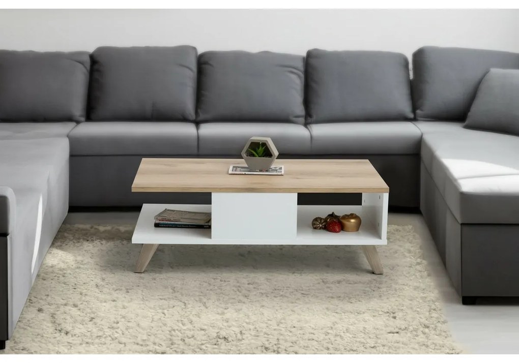 Sumer White and Oak konferenciaasztal