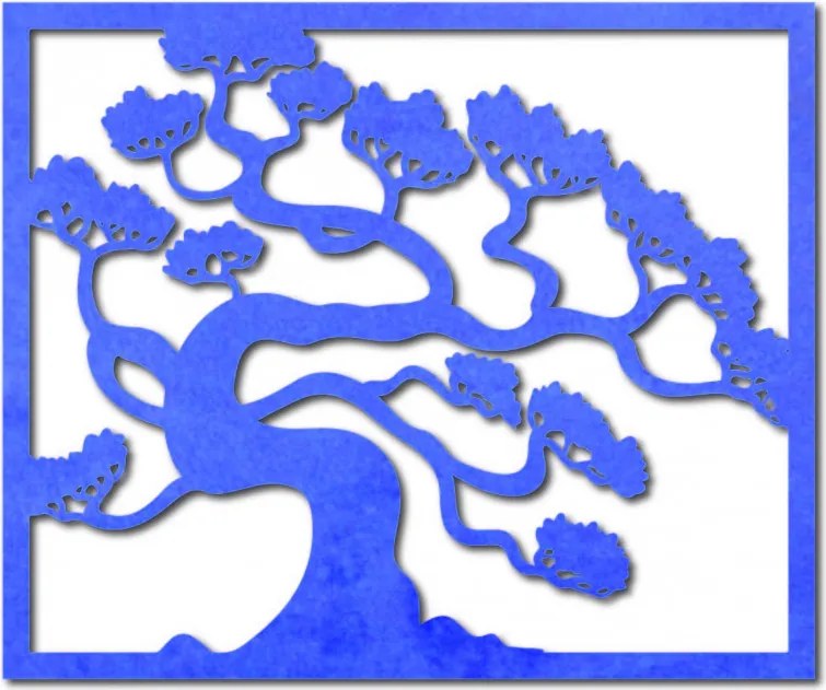 Fából készült kép a falon egy bonsai fa fa rétegelt lemez DRAZSKA