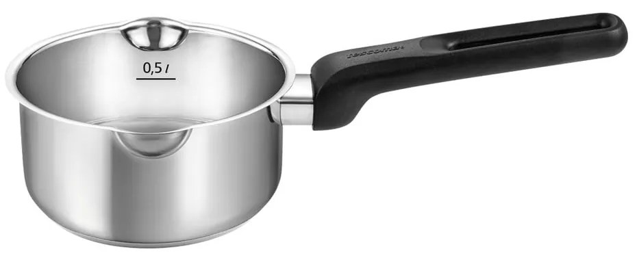 Indukciós tűzhelyhez alkalmas rozsdamentes acél lábas 1 l Brava – Tescoma