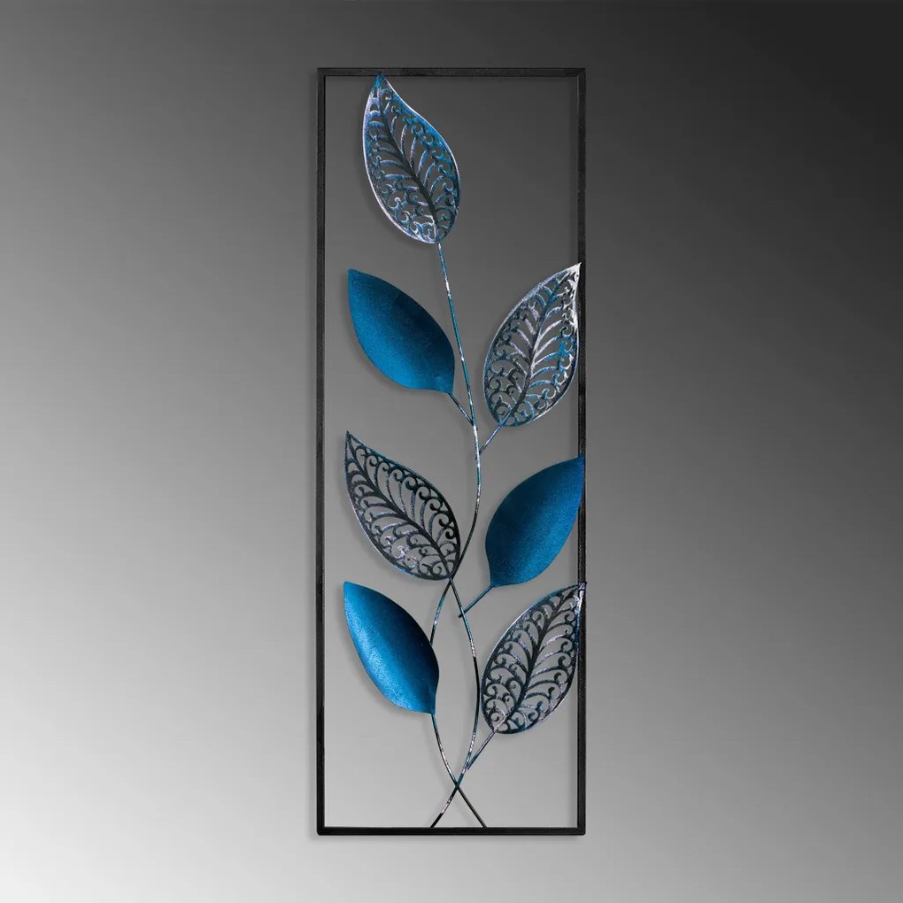 Leaf fém fali dekoráció, 32×90 cm – TR930DYU1236