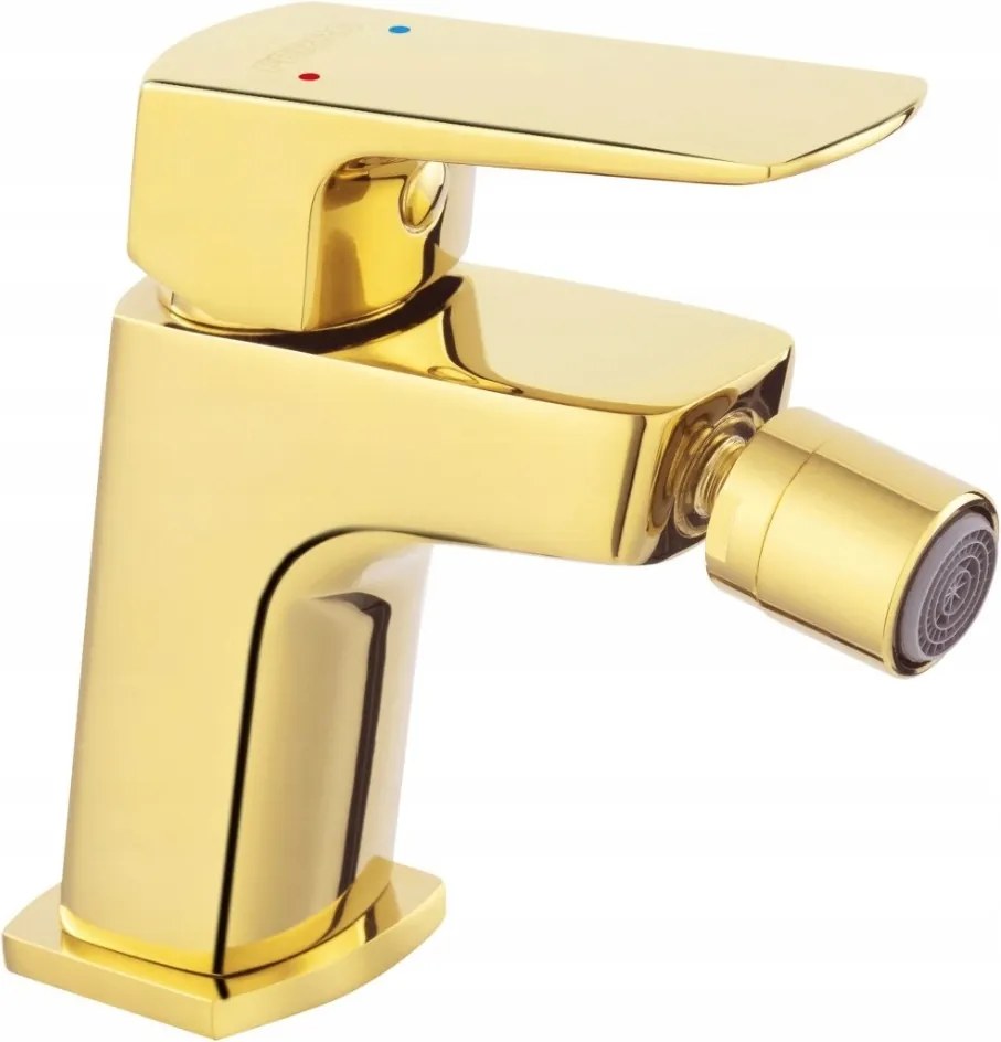 Ferro Álló Bidé Csaptelep Vitto Gold Verdeline, Arany