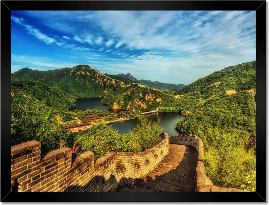 Poszterek keretben 40x30 Eiffel-torony Párizs