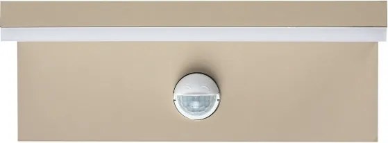 Rabalux 77220 - ZARAGOZA LED kültéri fali lámpa érzékelővel 9W/230V IP54 bézs