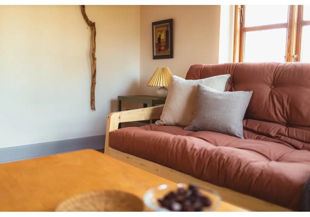 Szürke kinyitható kanapé 204 cm Grab - Karup Design