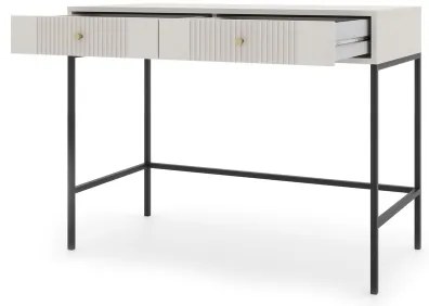 LUE konzolasztal bézs/fekete