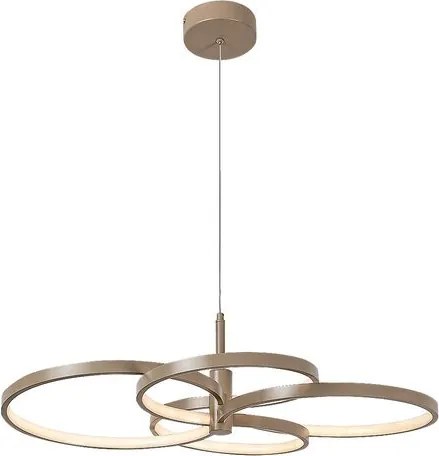 RÁBALUX 72401 ISIDORA Modern Led Függesztett Lámpa Grézs IP20