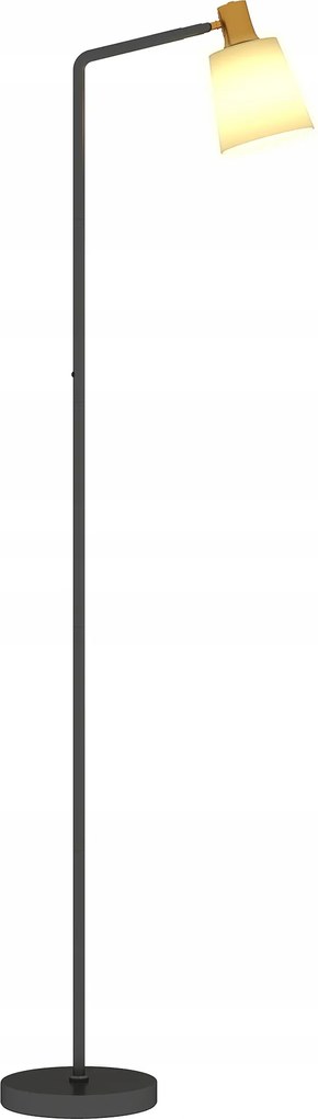 Állólámpa Homcom E27 25 Fekete