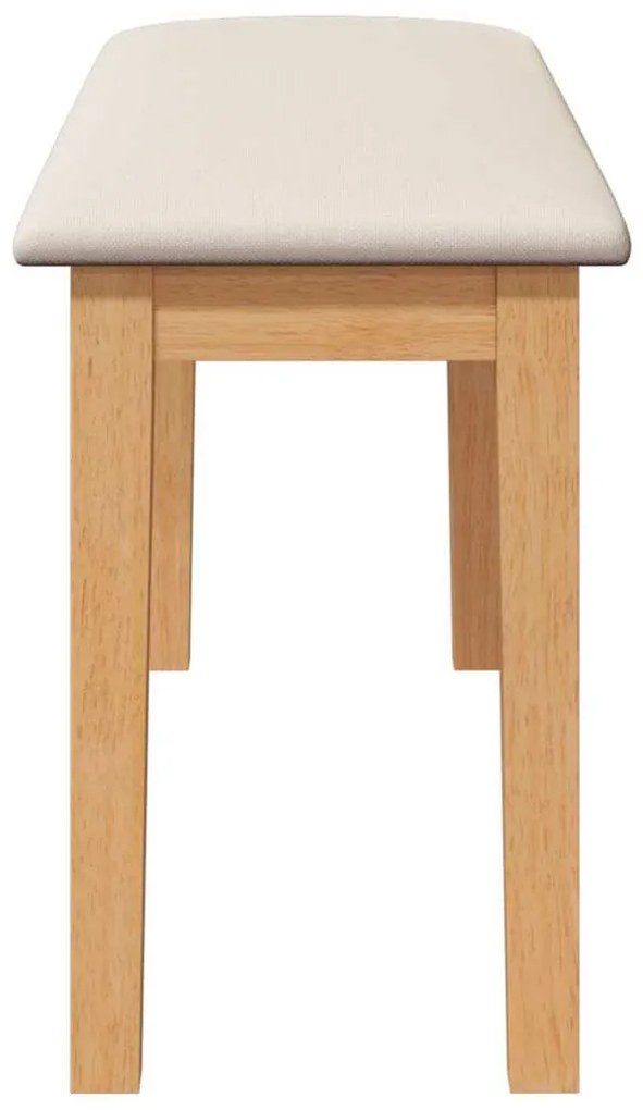 tömörfa gumiból pad 90 cm
