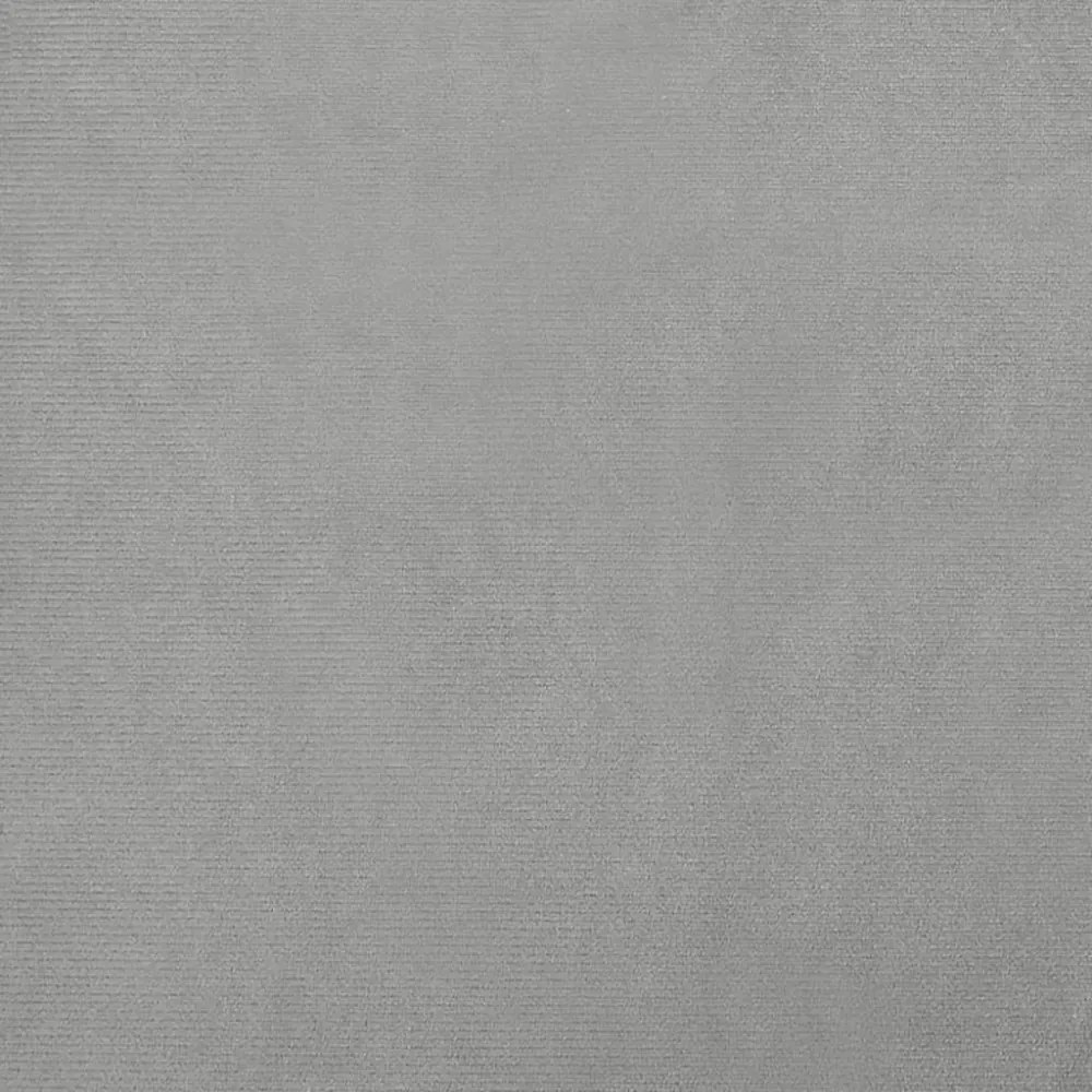 világosszürke bársony gyerekkanapé 70 x 45 x 26,5 cm