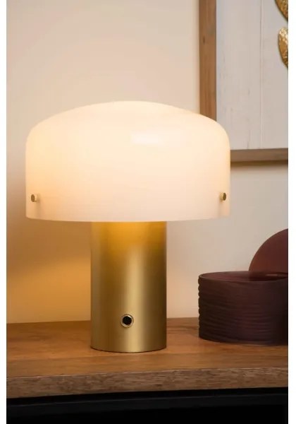 Lucide 05539/01/02 - Dimmelhető asztali lámpa TIMON 1xE27/25W/230V átm. 27 cm