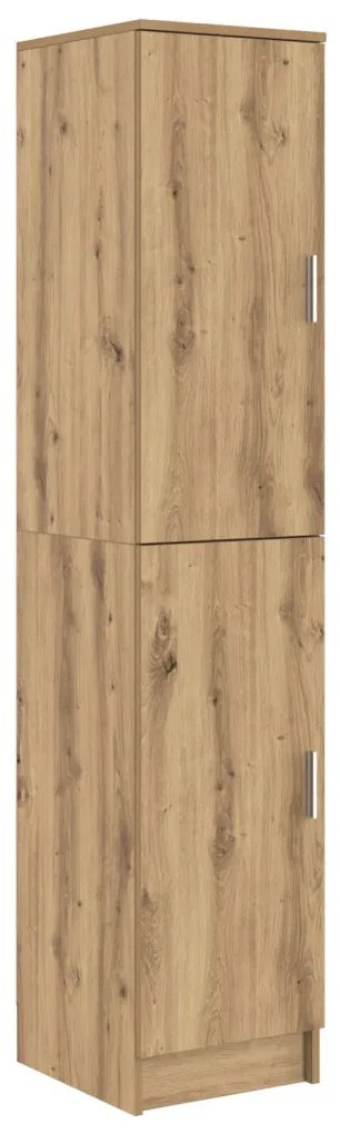 Magas Szekrény kézműves tölgy 35 x 39 x 168 cm Faanyag