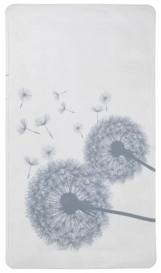 Dandelion fehér csúszásgátló kádszőnyeg, 70 x 40 cm - Wenko