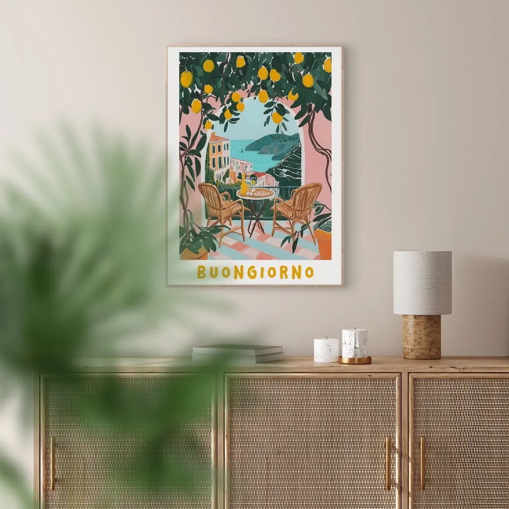 Kép 50x70 cm Balcony I – Styler