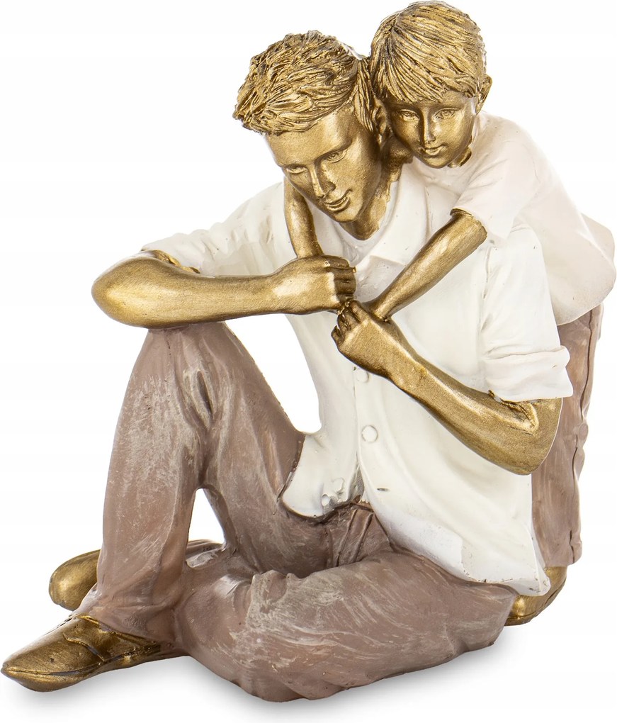 Figura család apa+fia figura gyerek apa ajándék apák napja gyerek