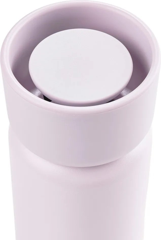 Világos rózsaszín rozsdamentes acél termobögre 650 ml Singles – Zone