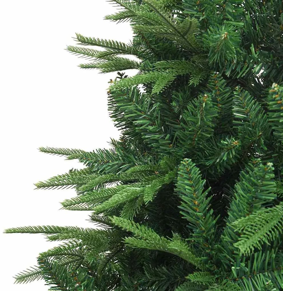 Mesterséges, elővilágított karácsonyfa labdákkal Zöld 150 cm