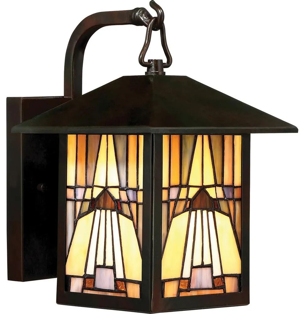 Elstead Elstead QZ-INGLENOOK2-S - Kültéri fali lámpa INGLENOOK 1xE27/60W/230V IP44 ED0177