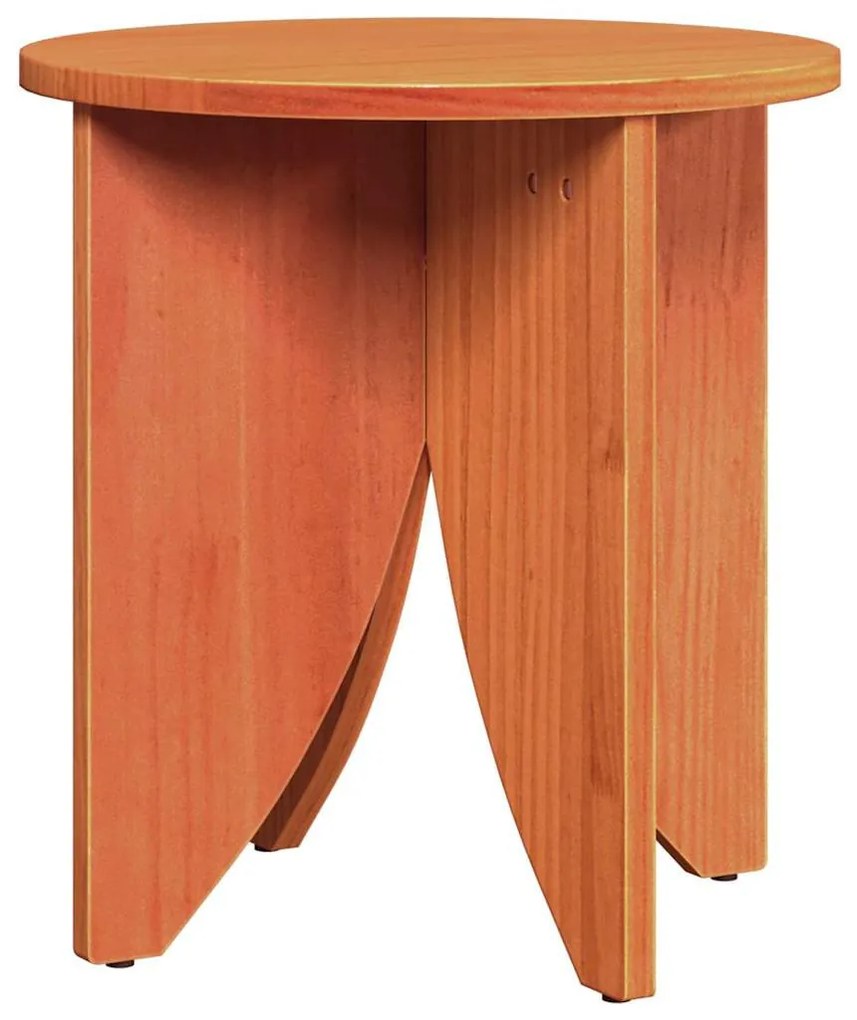 Dohányzóasztal 2 pcs Viaszbarna 41.5 x 41.5 x 44 cm