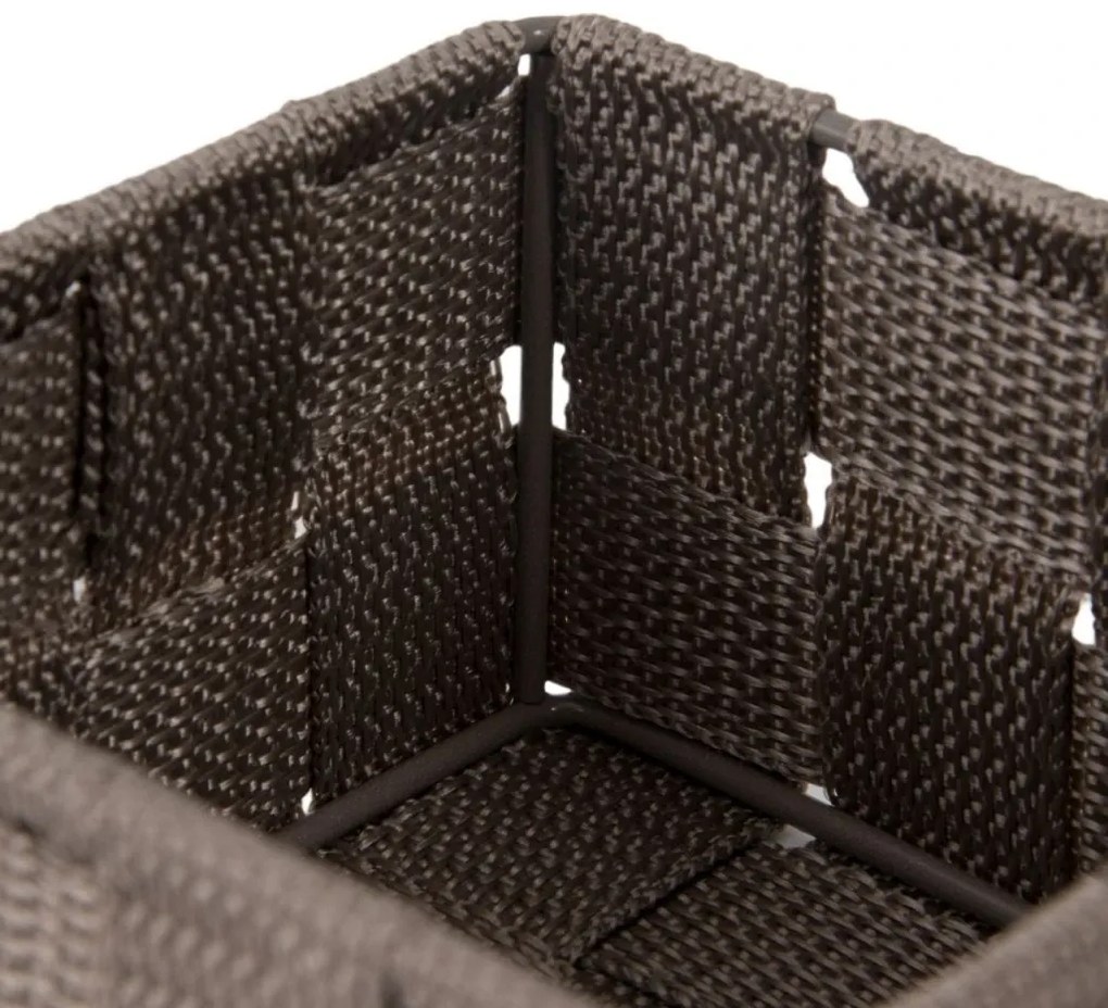 Compactor S TEX fiókos szervező, 12x12 x 7 cm,barna, S