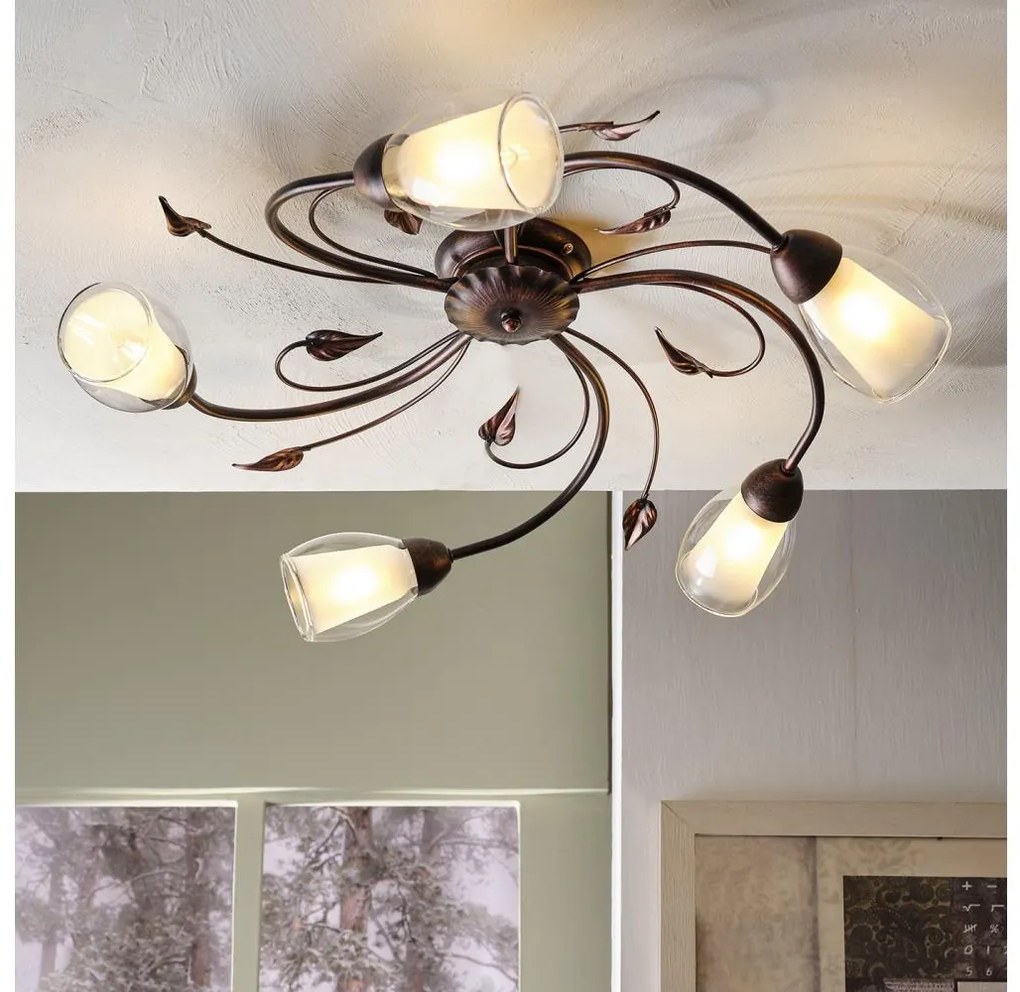 ONLI - Mennyezeti lámpa LILIANA 5xE14/6W/230V