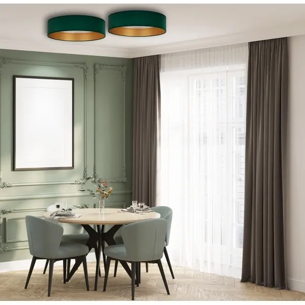 Brilagi - LED Mennyezeti lámpa VELVET STAR LED/24W/230V á. 40 cm zöld/arany