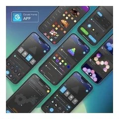 Govee - LED RGB dimmelhető panel 36W 230V Wi-Fi vezérléssel