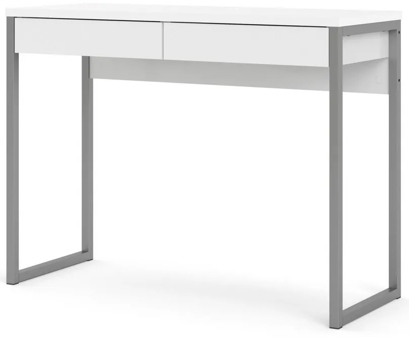 Felix White íróasztal, fehér fényes