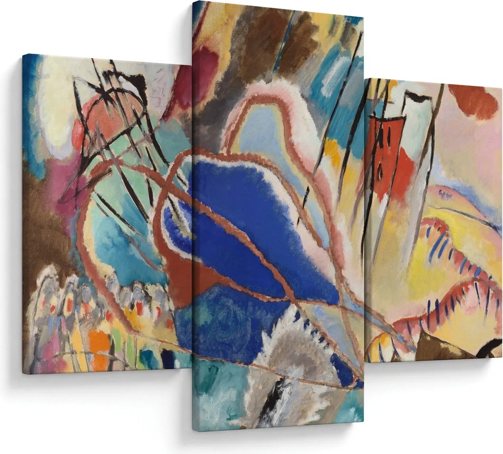 Kép - Vasily Kandinsky, Improvisation No. 30 (Cannons), reprodukciók (90x60 cm)