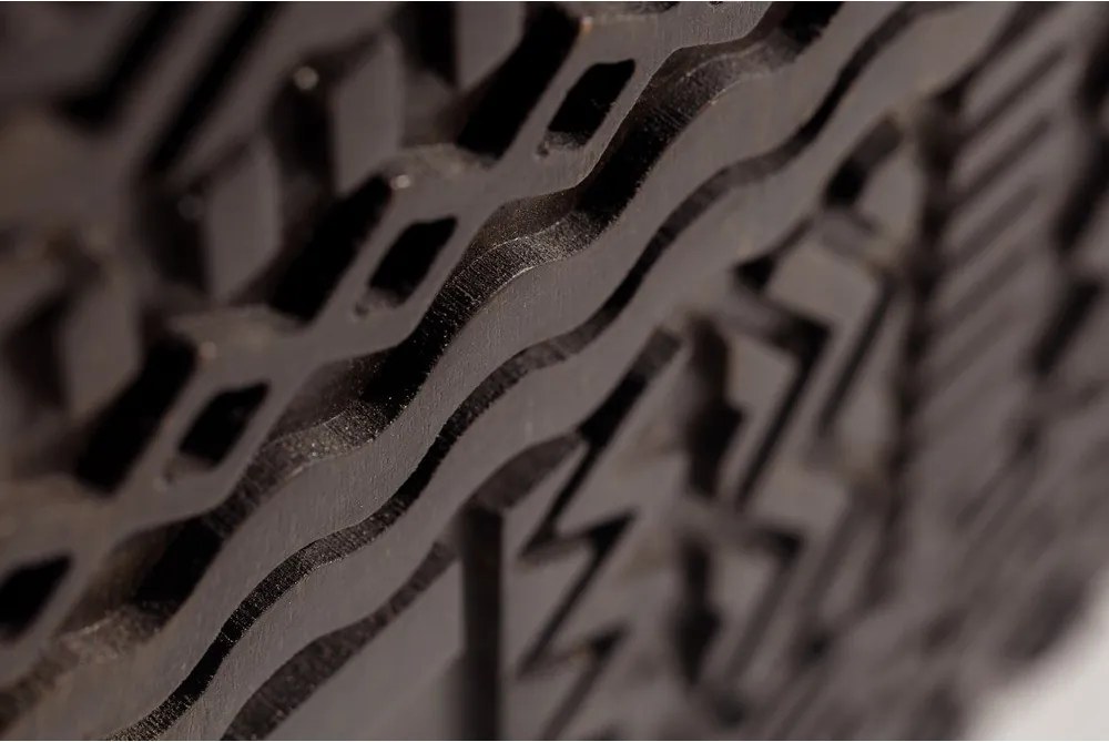 Sötétbarna mangófa komód 160x75x40 cm Kalai – MOME