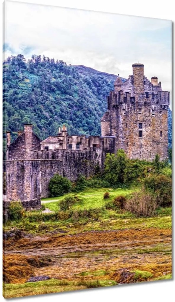 Festmények 80x120 Régi kastély