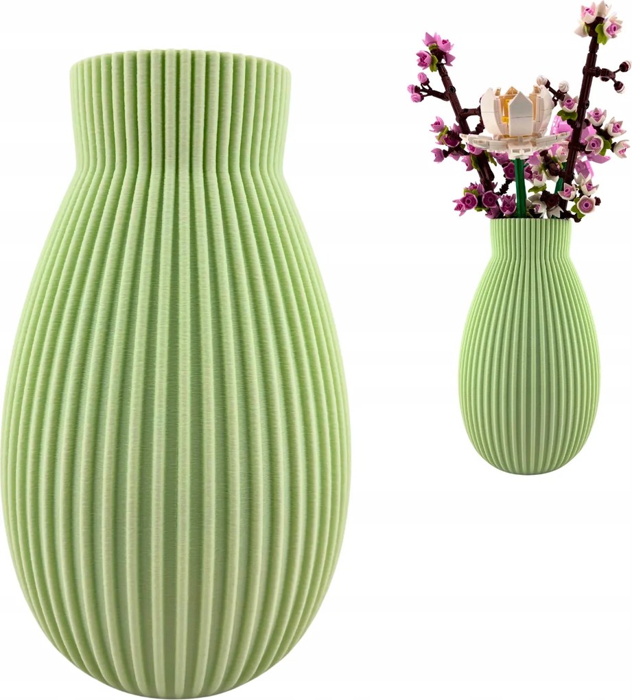 Linea – Menta virágváza, Lego Icons Botanicals, szárított kompozíciók