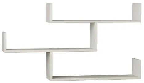 Fali polc TIBET 66,5x119 cm fehér