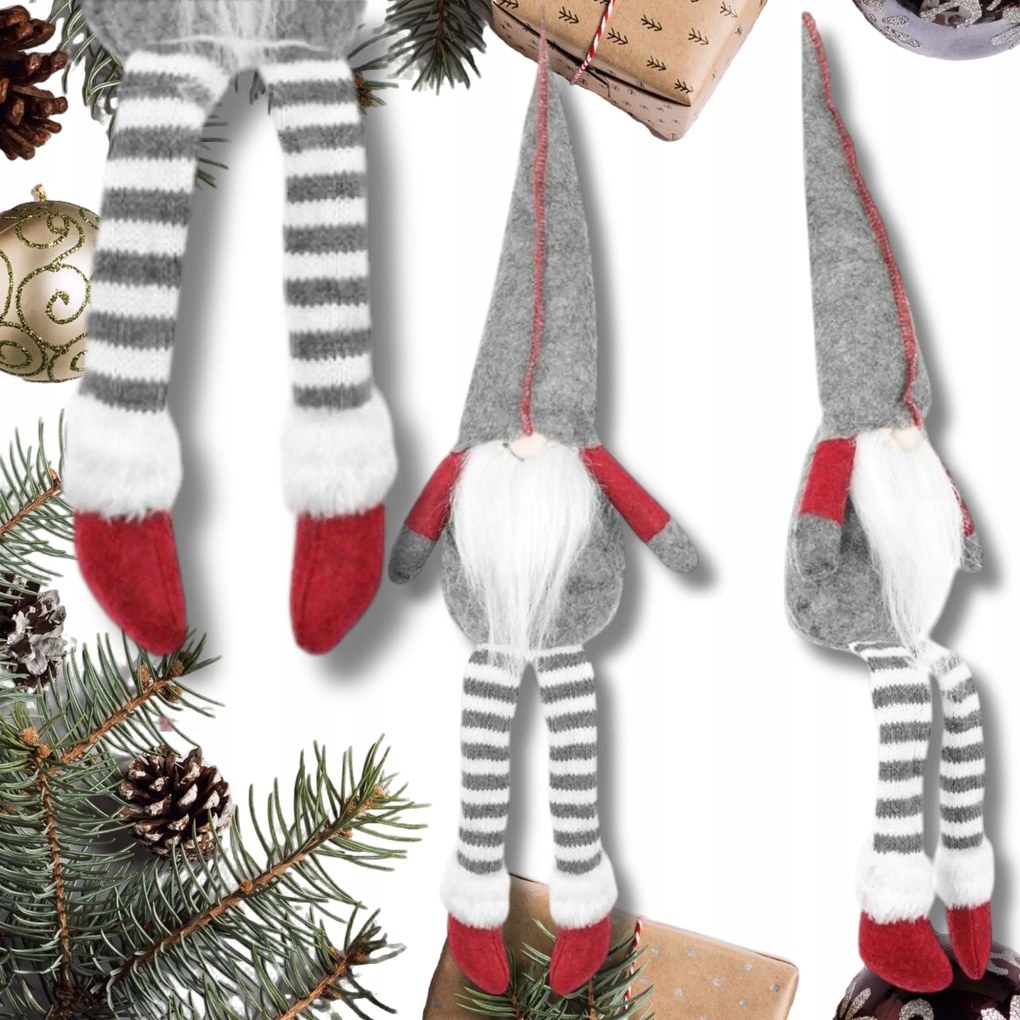 Karácsonyi Manó Ül Az Ünnepekre Karácsonyi Dekoráció Manó