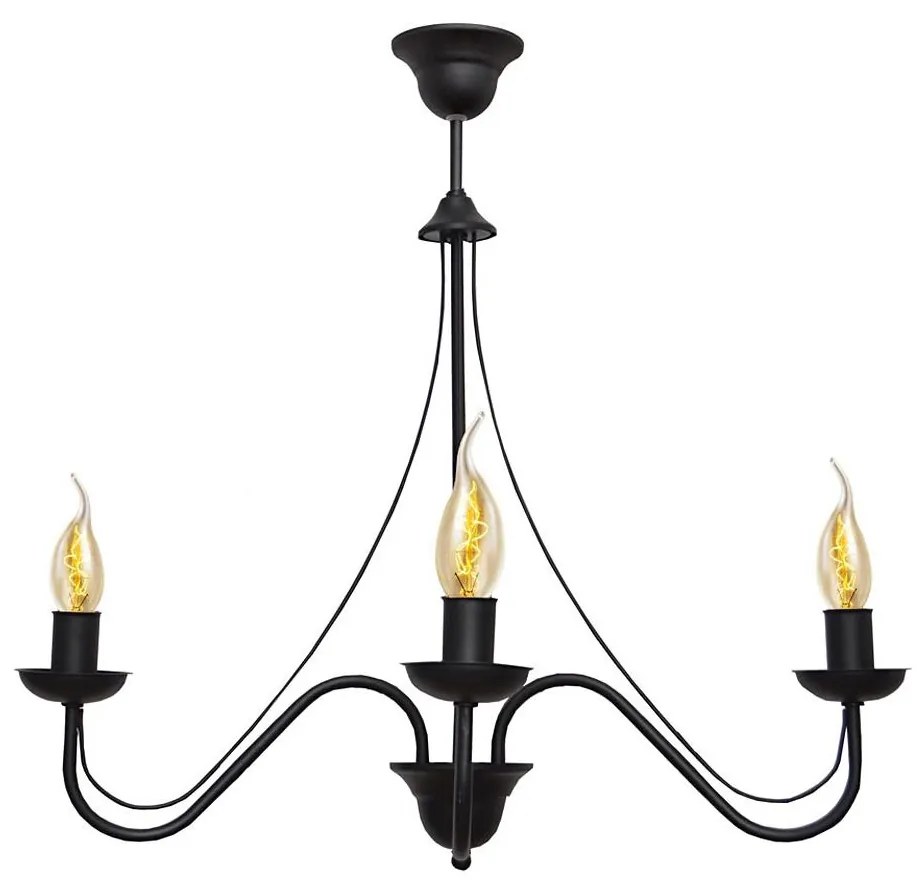 Csillár zsinóron MALBO II 3xE14/10W/230V