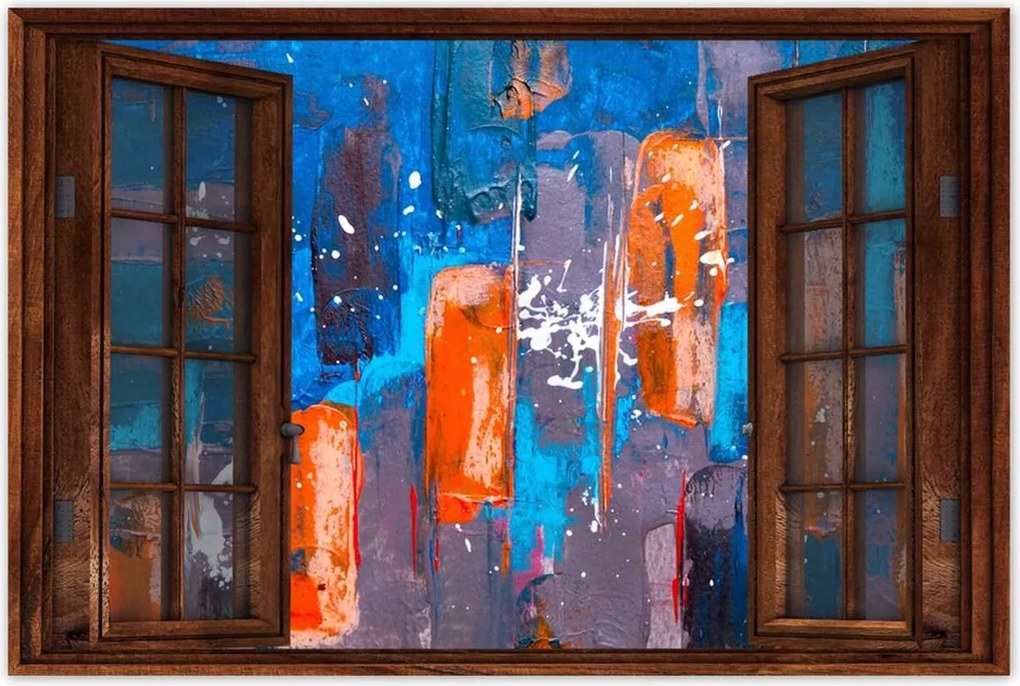 Poszterek 120x80 Absztrakt Kályha