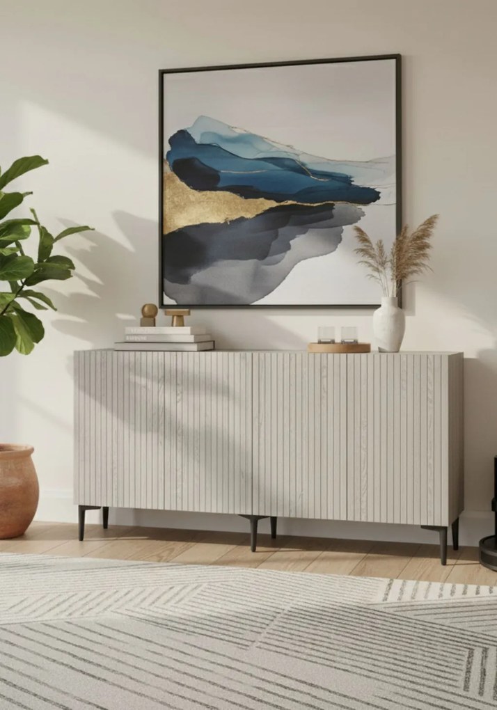 Zeynep 150 - White, Travertine