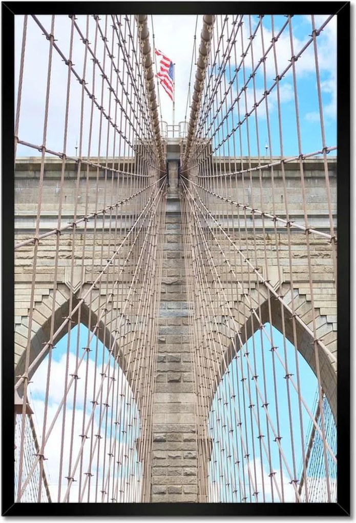 Poszterek keretben 40x60 Híd Építészet Tájkép