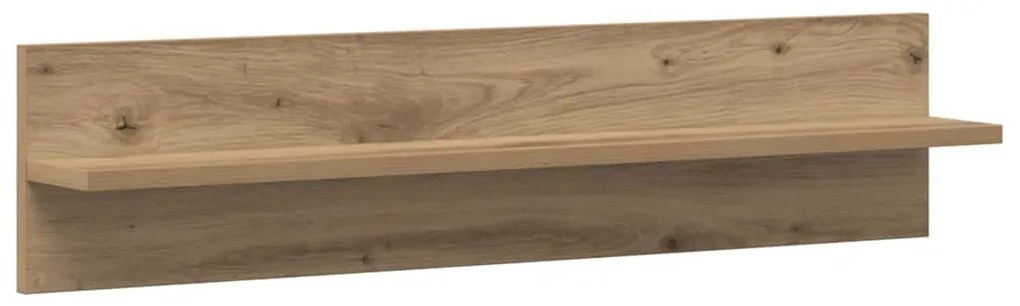 Falpolcok 2 pcs kézműves tölgy 80 x 11.5 x 18 cm Faanyag