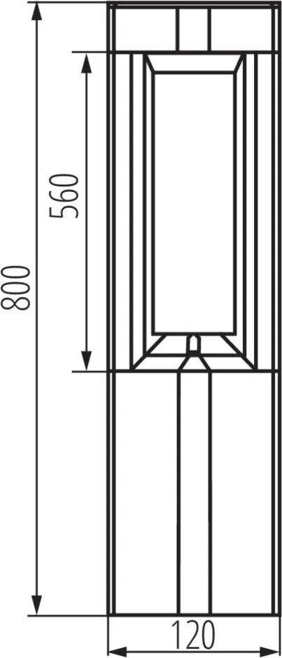 KANLUX 36550 PEVO Modern Kültéri Állólámpa IP65