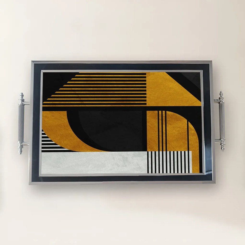 Üveg tálca, 38×24 cm – TPG9936