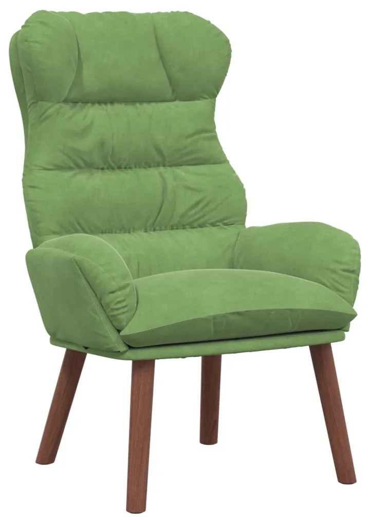 vidaXL karosszék Világos zöld 69 x 74 x 93 cm Bársony