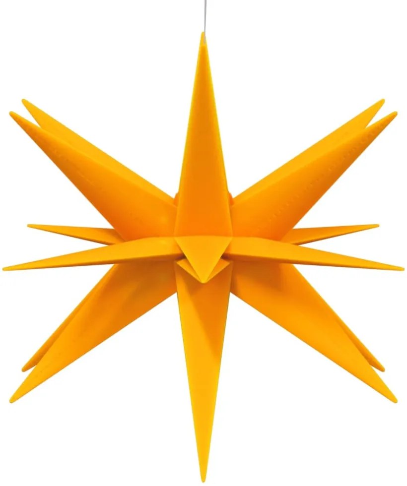 összecsukható sárga karácsonyi lámpa LED-del 43 cm